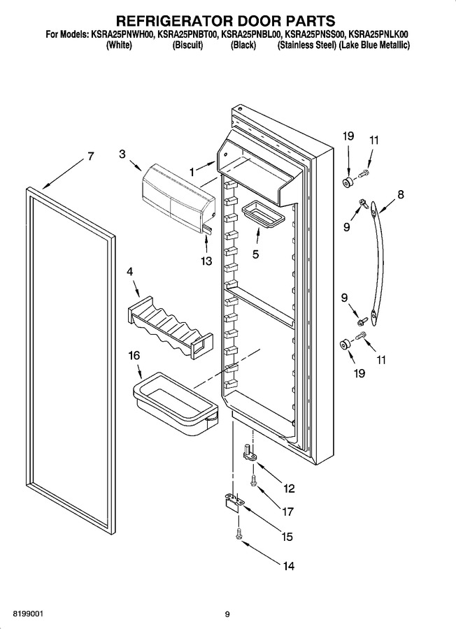 Diagram for KSRA25PNWH00