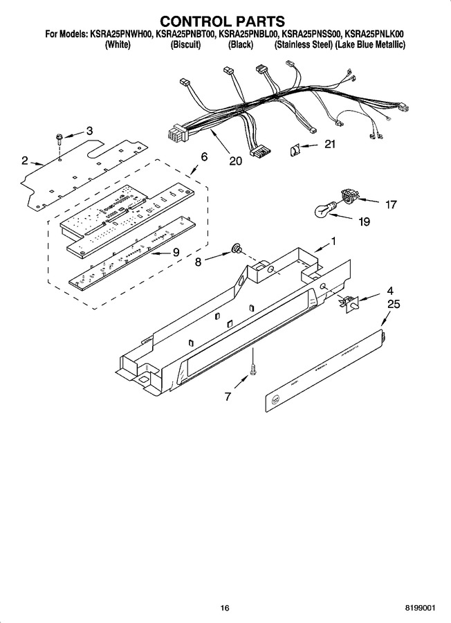 Diagram for KSRA25PNWH00