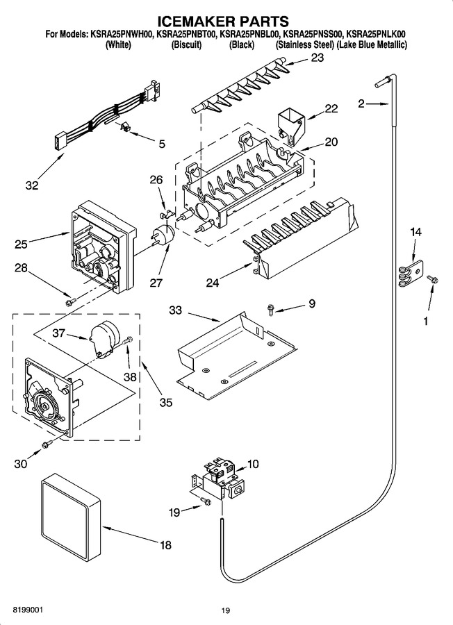 Diagram for KSRA25PNLK00