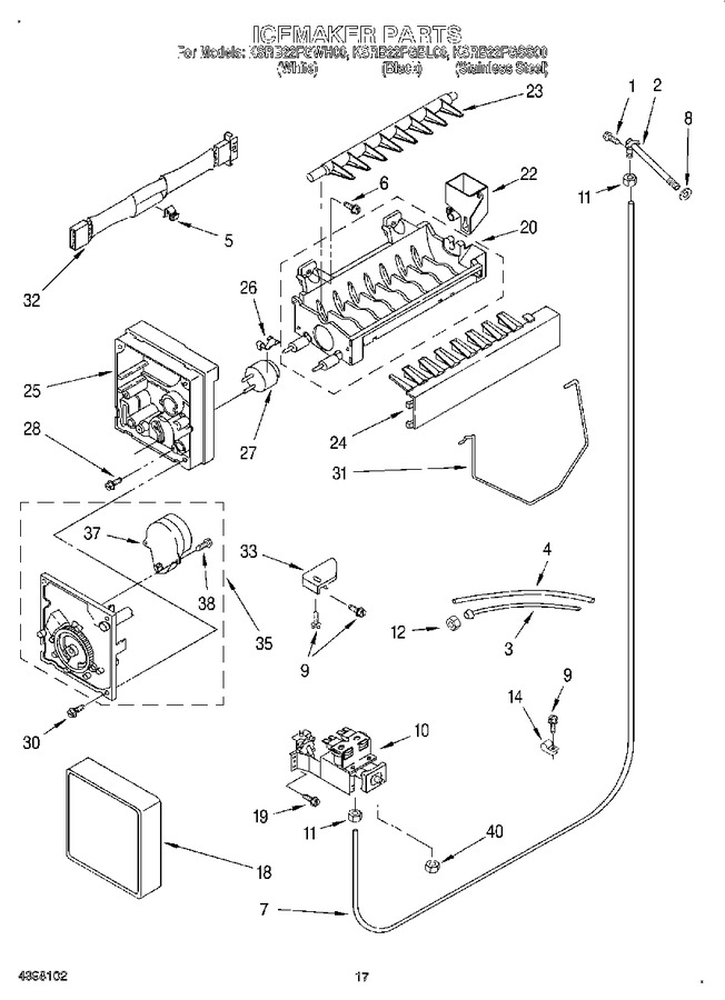 Diagram for KSRB22FGWH00