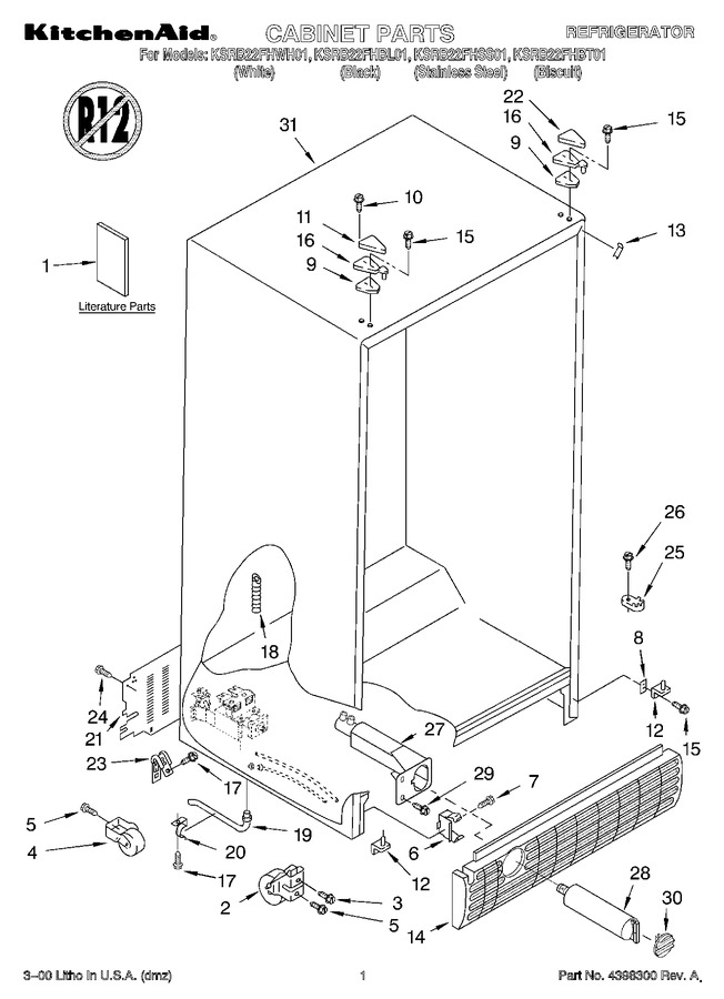 Diagram for KSRB22FHBL01