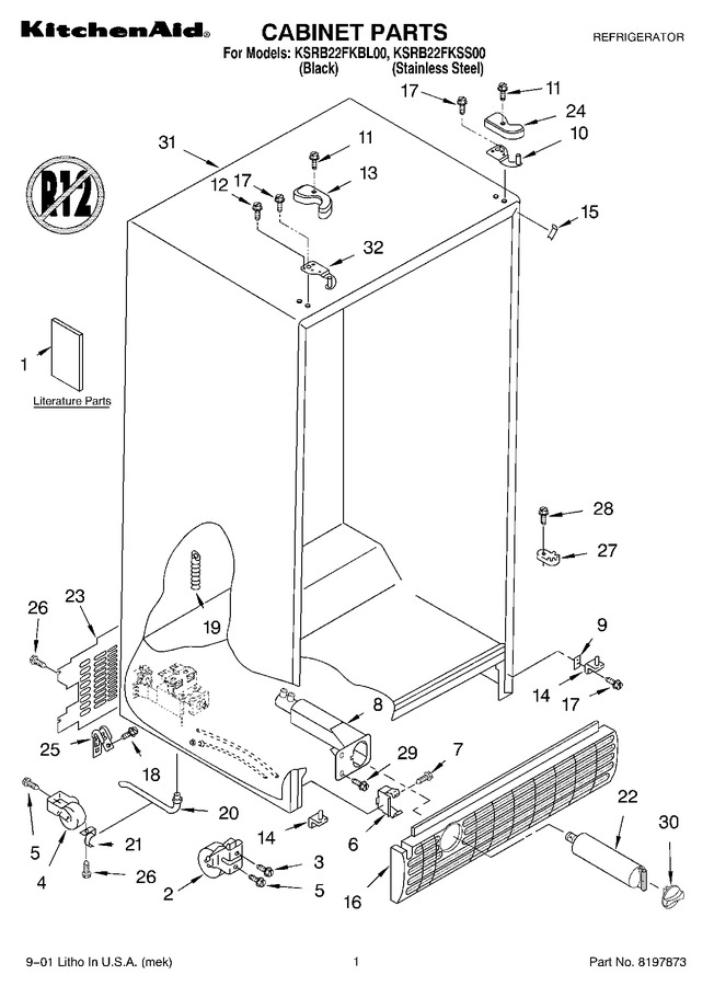 Diagram for KSRB22FKSS00