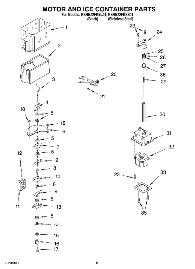 Diagram for KSRB22FKBL01