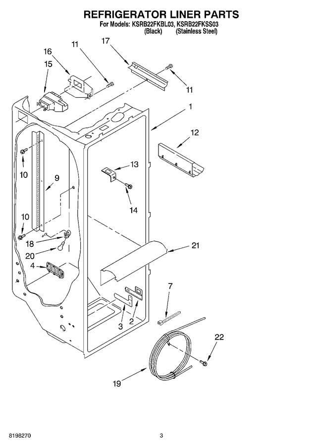 Diagram for KSRB22FKSS03