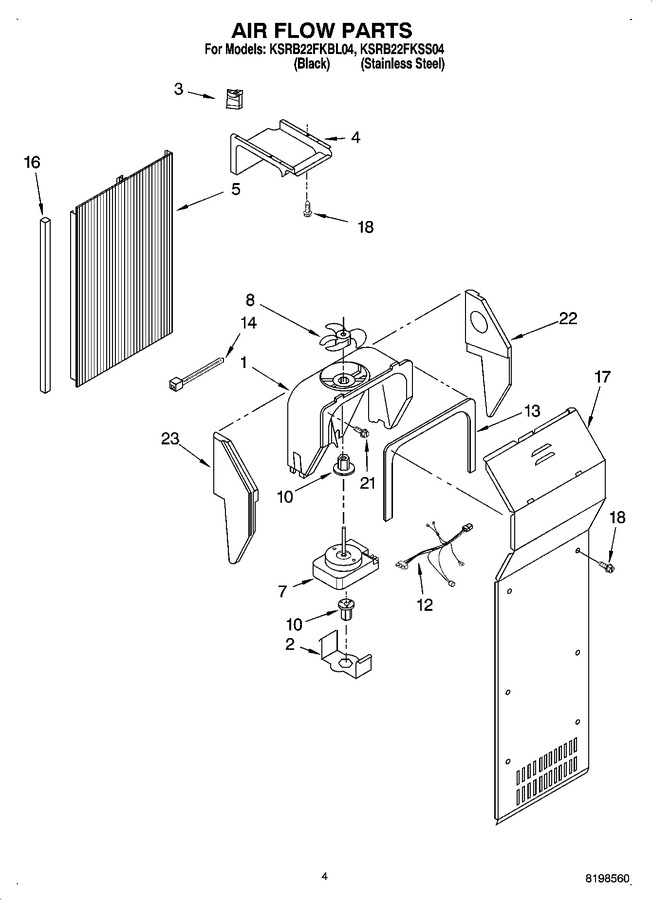 Diagram for KSRB22FKBL04