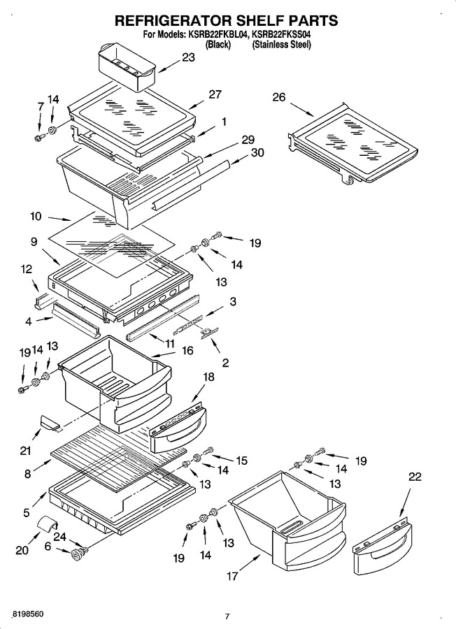 Diagram for KSRB22FKBL04
