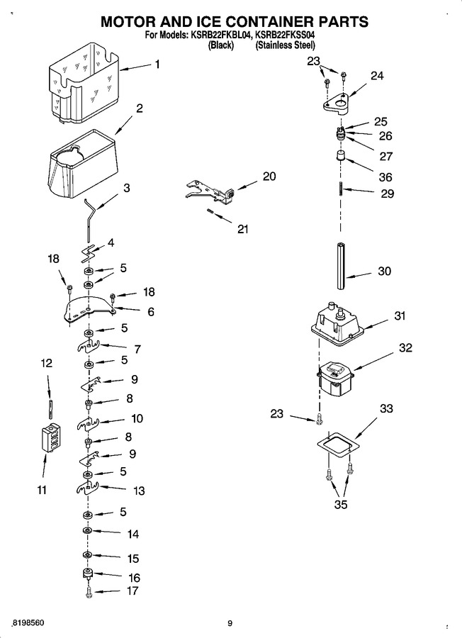 Diagram for KSRB22FKBL04