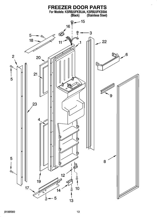 Diagram for KSRB22FKBL04