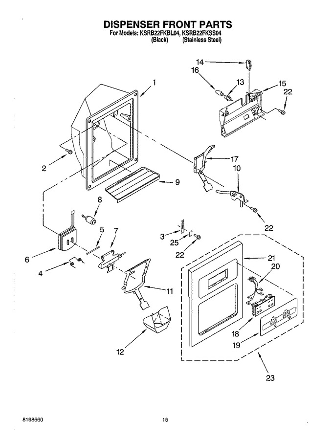 Diagram for KSRB22FKBL04