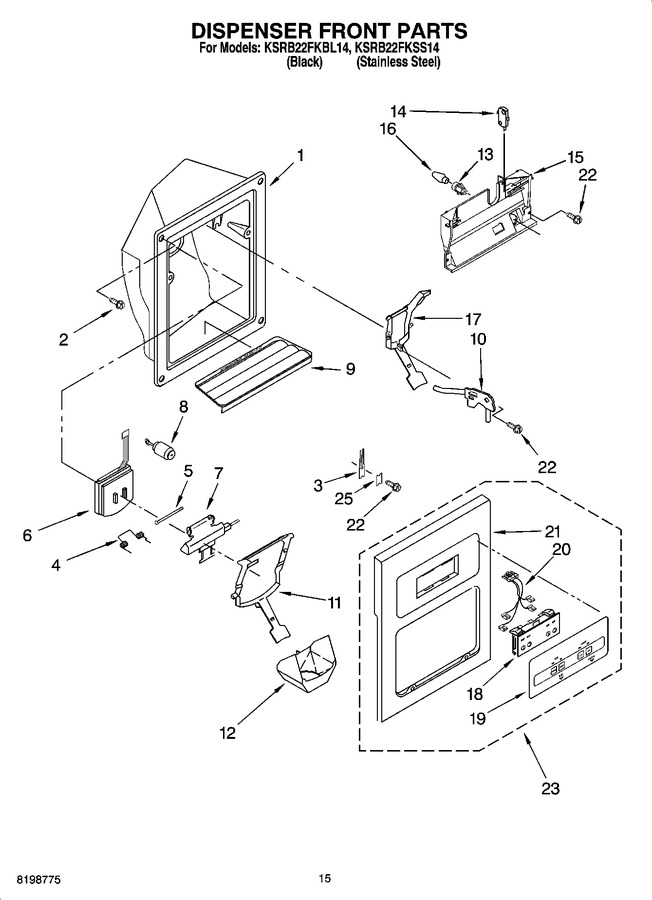 Diagram for KSRB22FKBL14