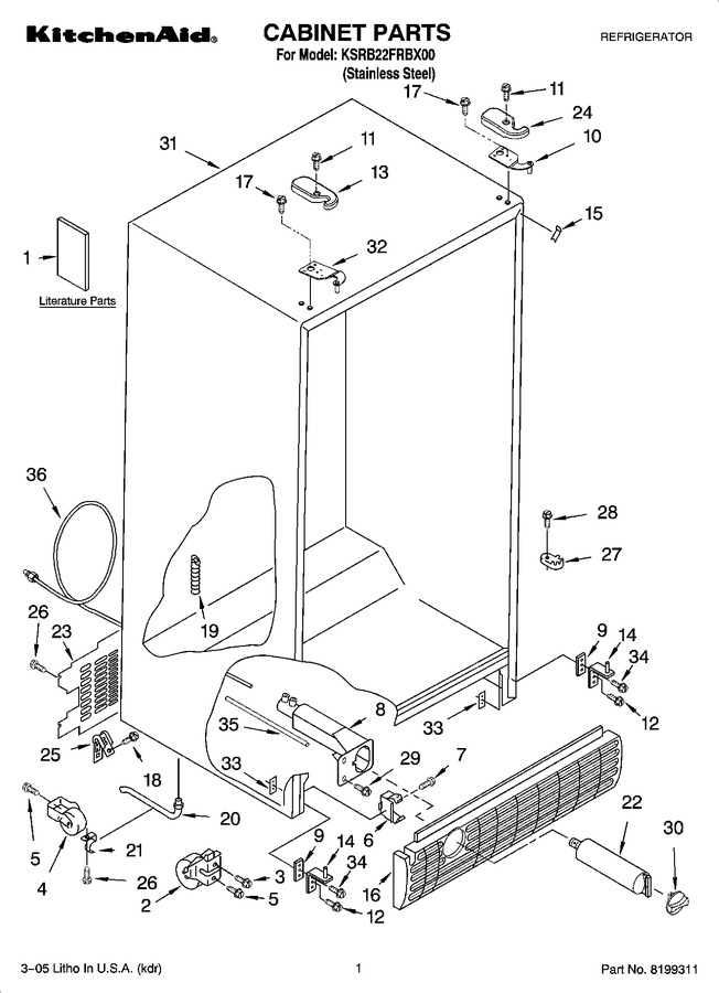 Diagram for KSRB22FRBX00