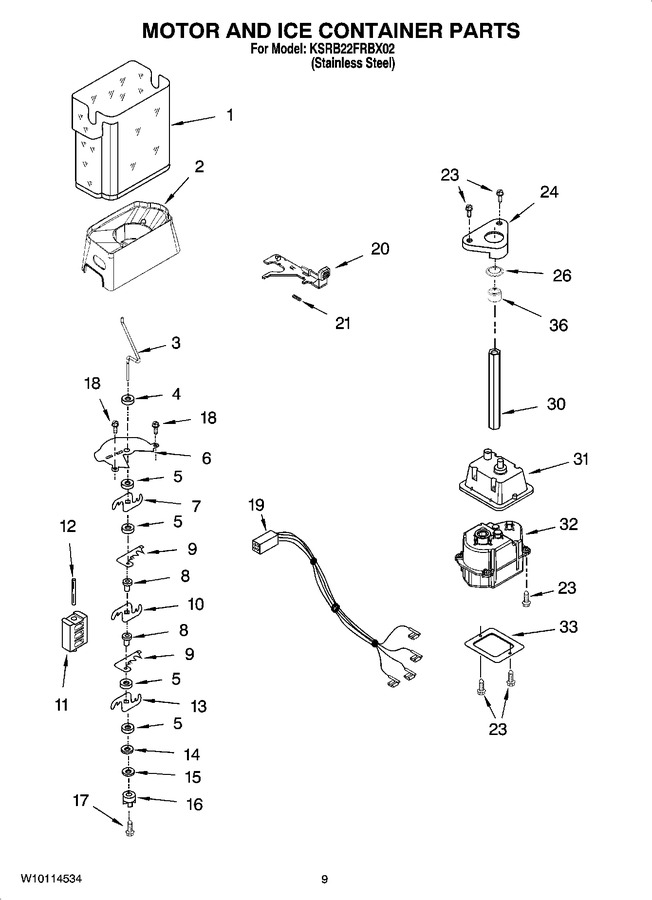 Diagram for KSRB22FRBX02