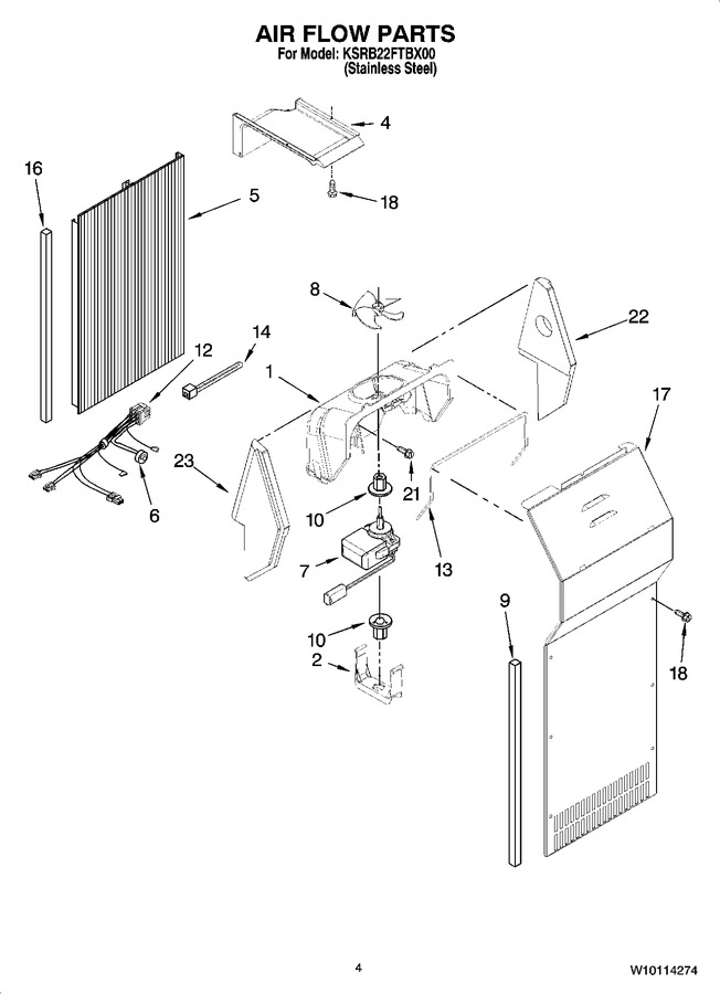 Diagram for KSRB22FTBX00
