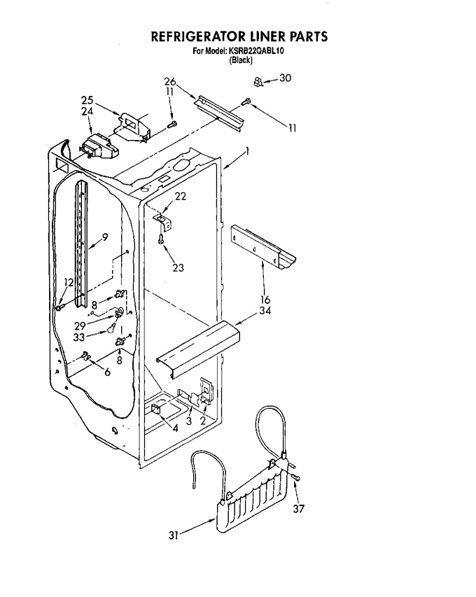 Diagram for KSRB22QABL10