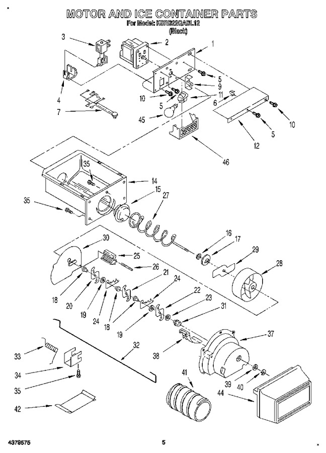 Diagram for KSRB22QABL12
