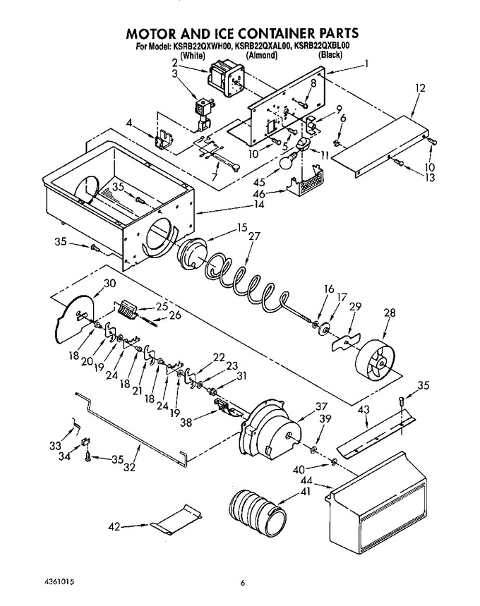 Diagram for KSRB22QXBL00