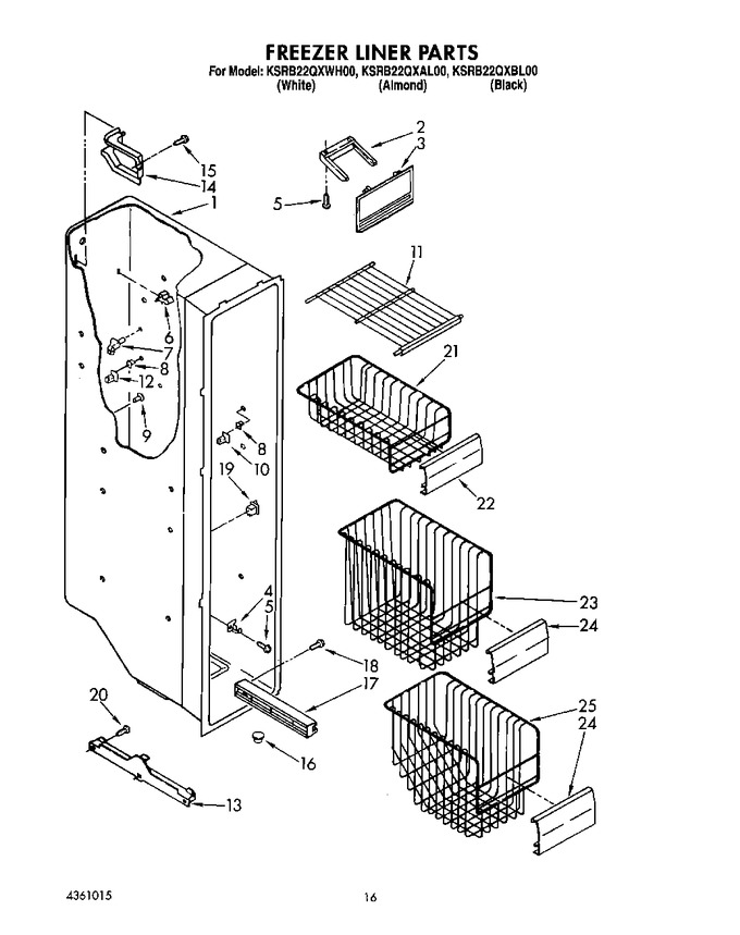 Diagram for KSRB22QXBL00