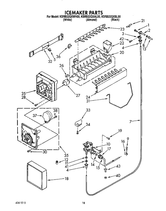 Diagram for KSRB22QXBL00