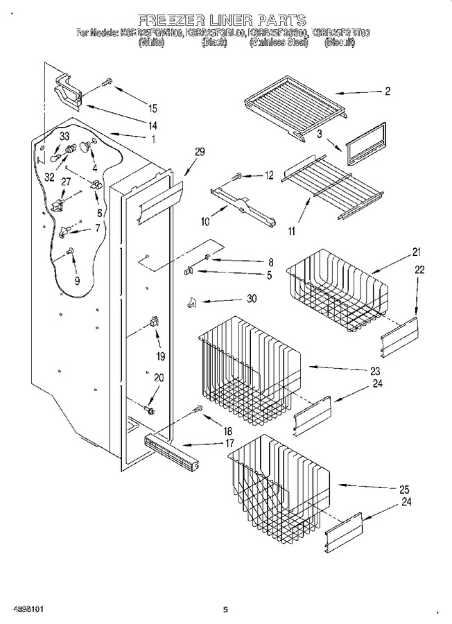 Diagram for KSRB25FGSS00