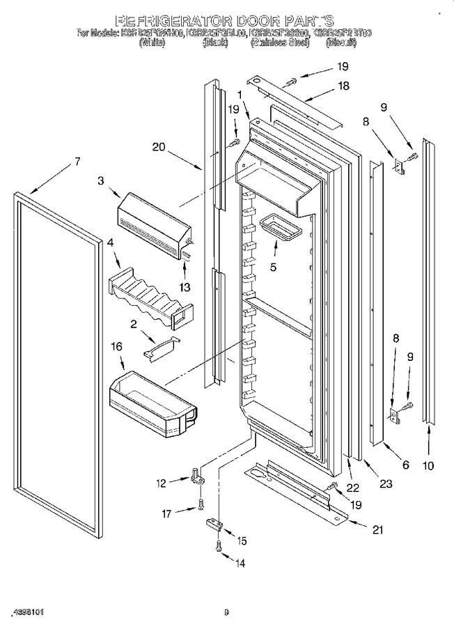 Diagram for KSRB25FGSS00