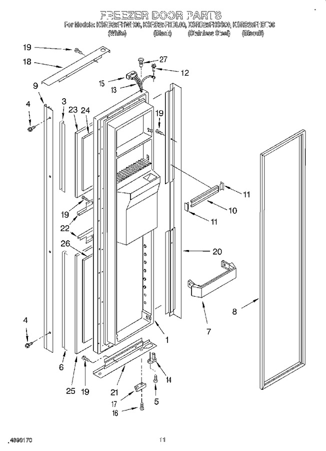 Diagram for KSRB25FHSS00