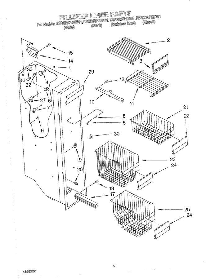 Diagram for KSRB25FHBL01