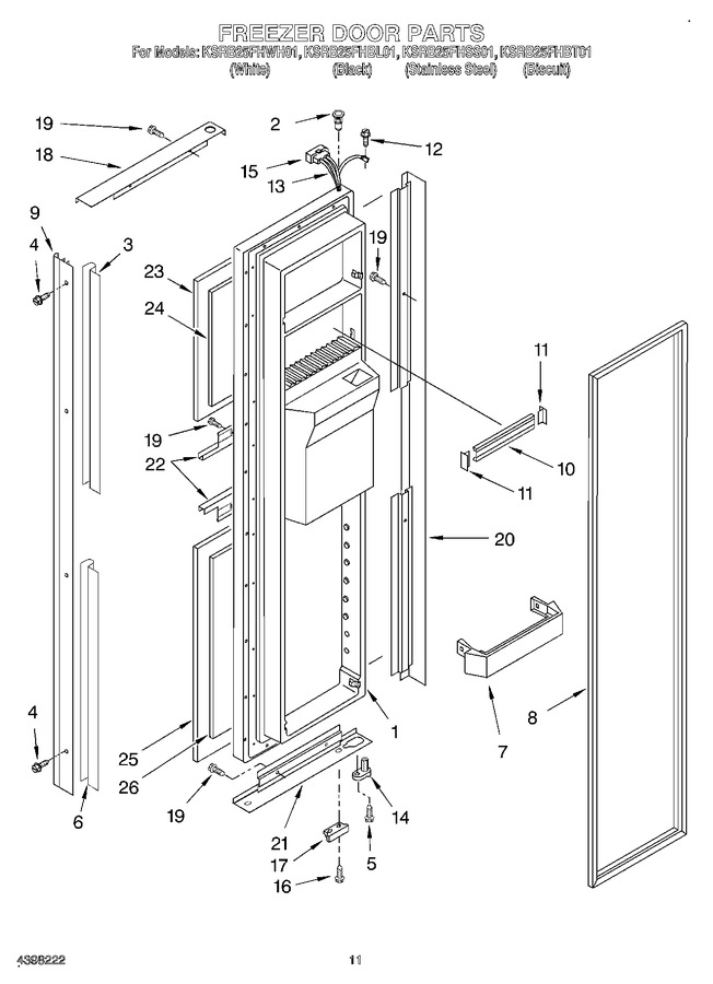Diagram for KSRB25FHBL01