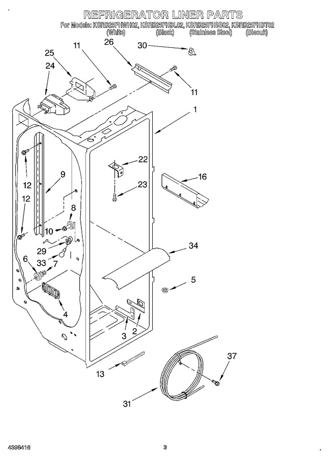Diagram for KSRB25FHBT02