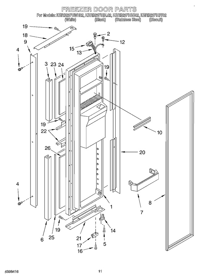 Diagram for KSRB25FHBL02