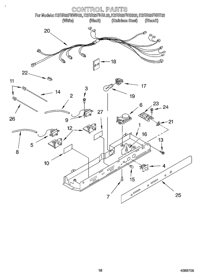 Diagram for KSRB25FHWH03