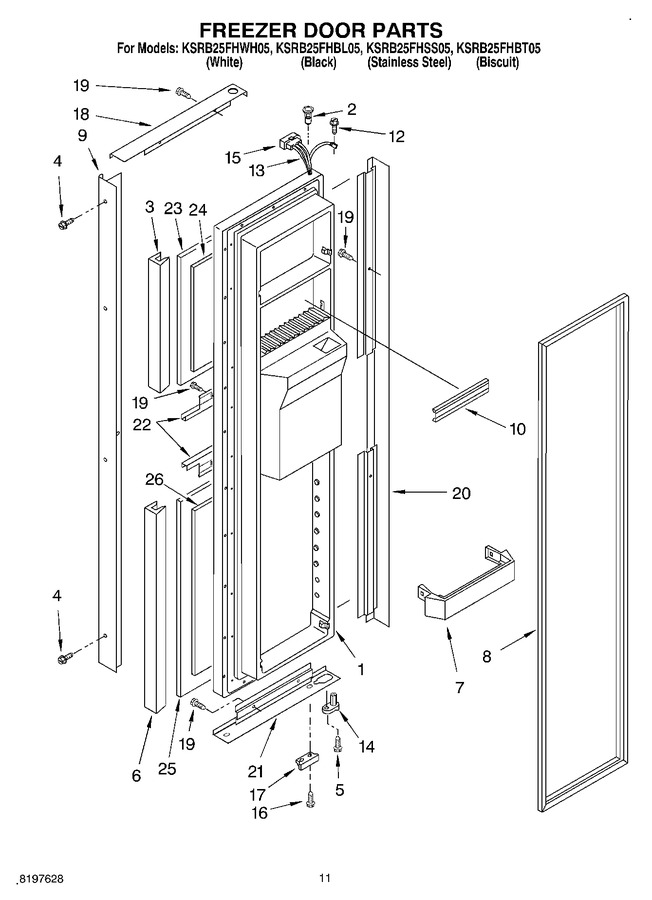 Diagram for KSRB25FHBL05