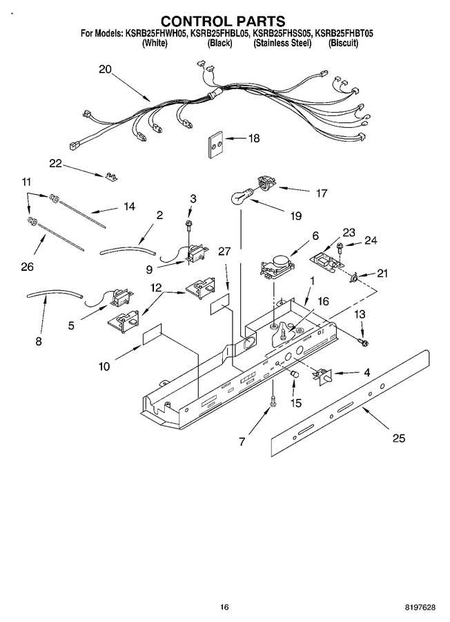 Diagram for KSRB25FHBT05