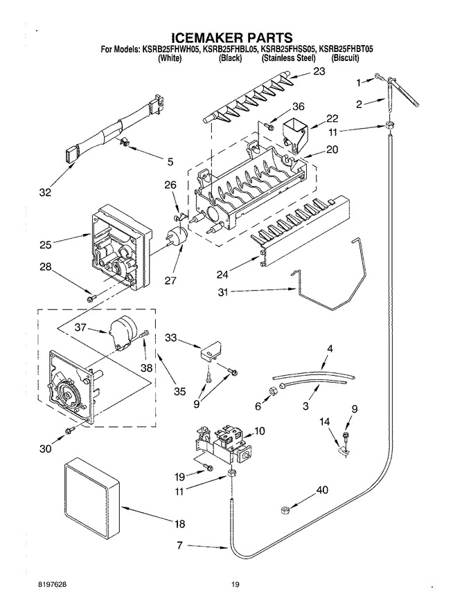 Diagram for KSRB25FHBL05