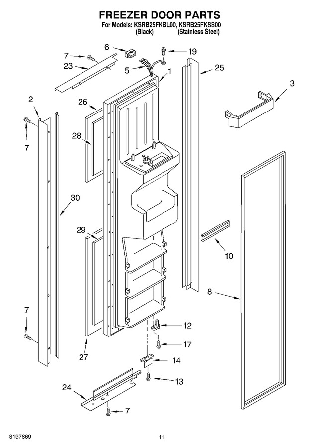 Diagram for KSRB25FKSS00