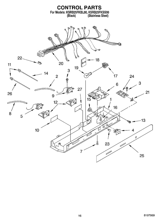 Diagram for KSRB25FKBL00