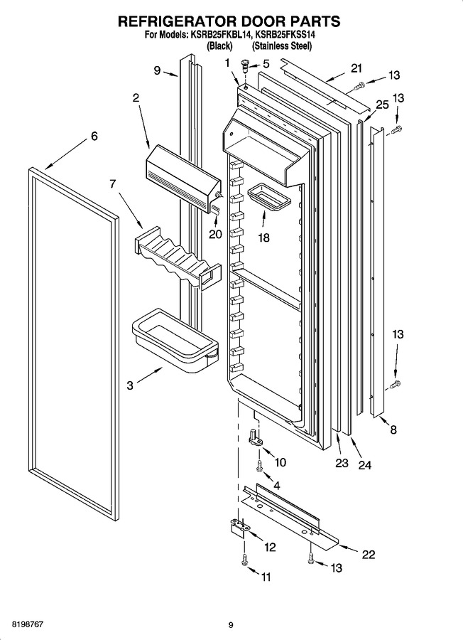 Diagram for KSRB25FKSS14