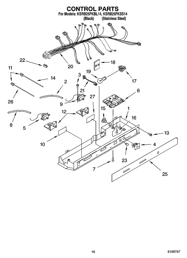 Diagram for KSRB25FKSS14
