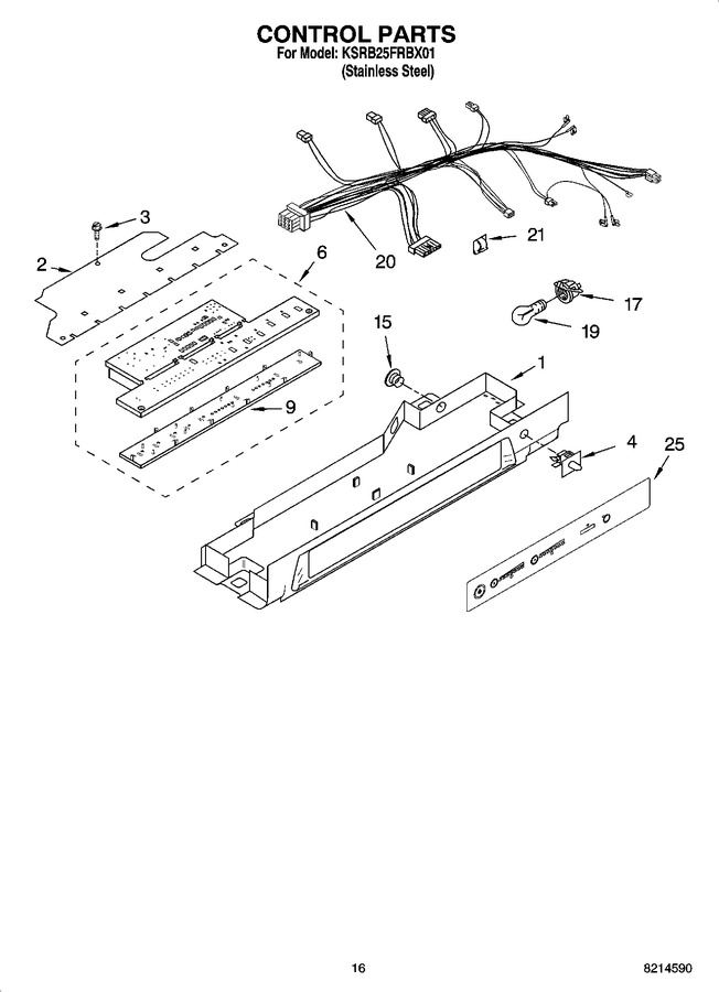 Diagram for KSRB25FRBX01