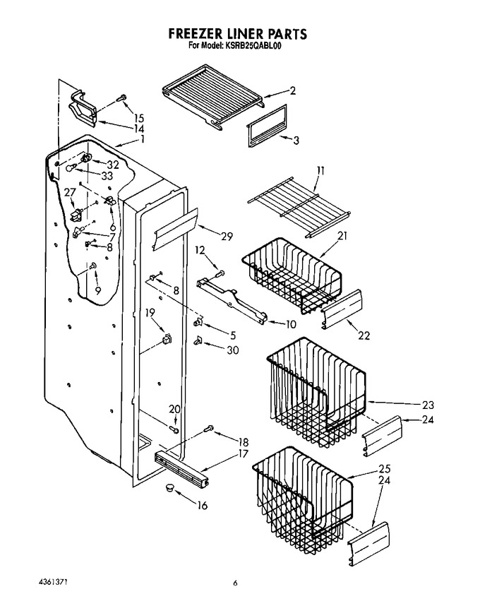 Diagram for KSRB25QABL00