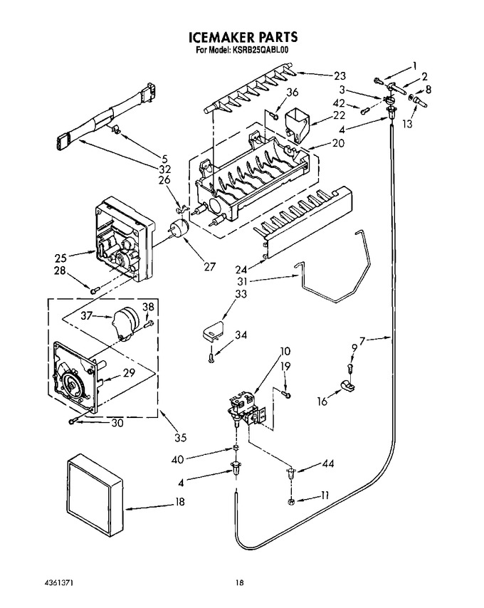 Diagram for KSRB25QABL00