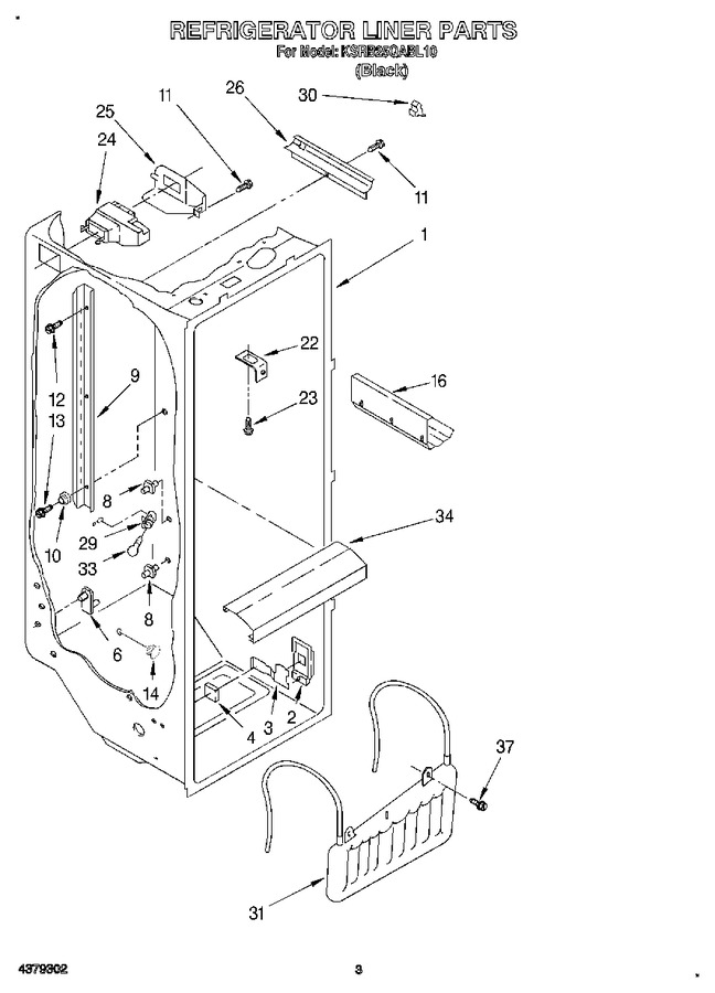 Diagram for KSRB25QABL10