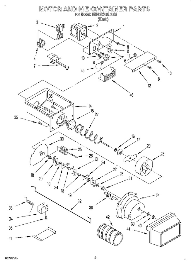 Diagram for KSRB25QDBL00