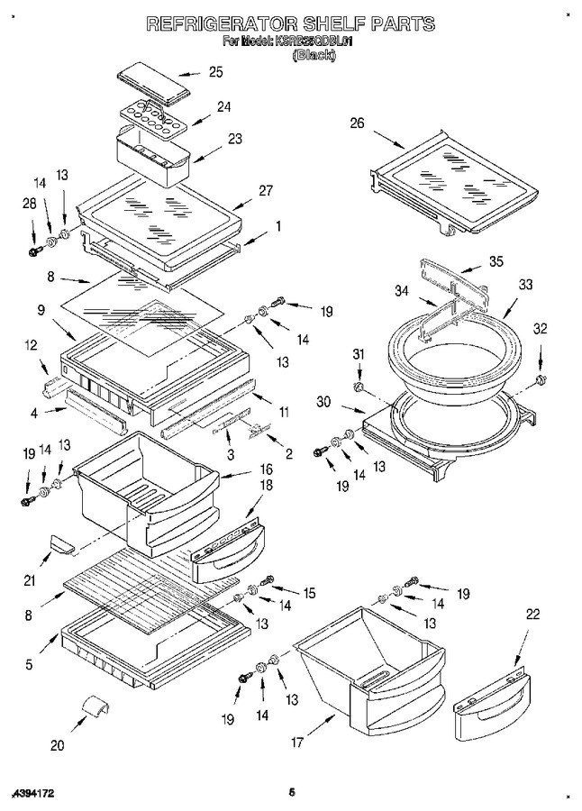 Diagram for KSRB25QDBL01