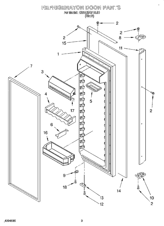 Diagram for KSRB25QFBL00