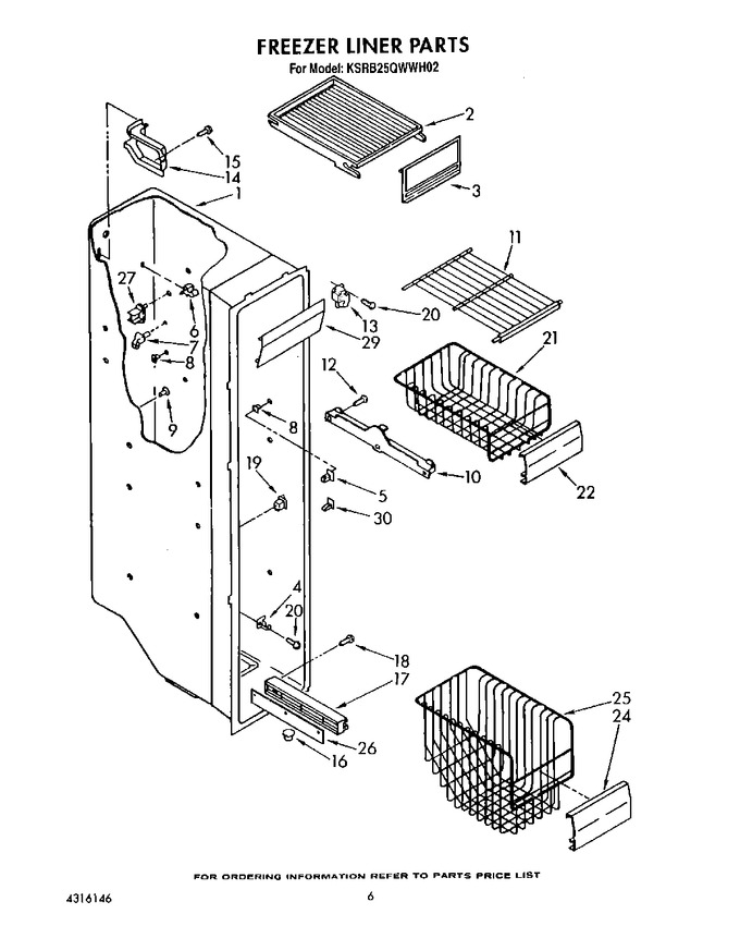 Diagram for KSRB25QWWH02