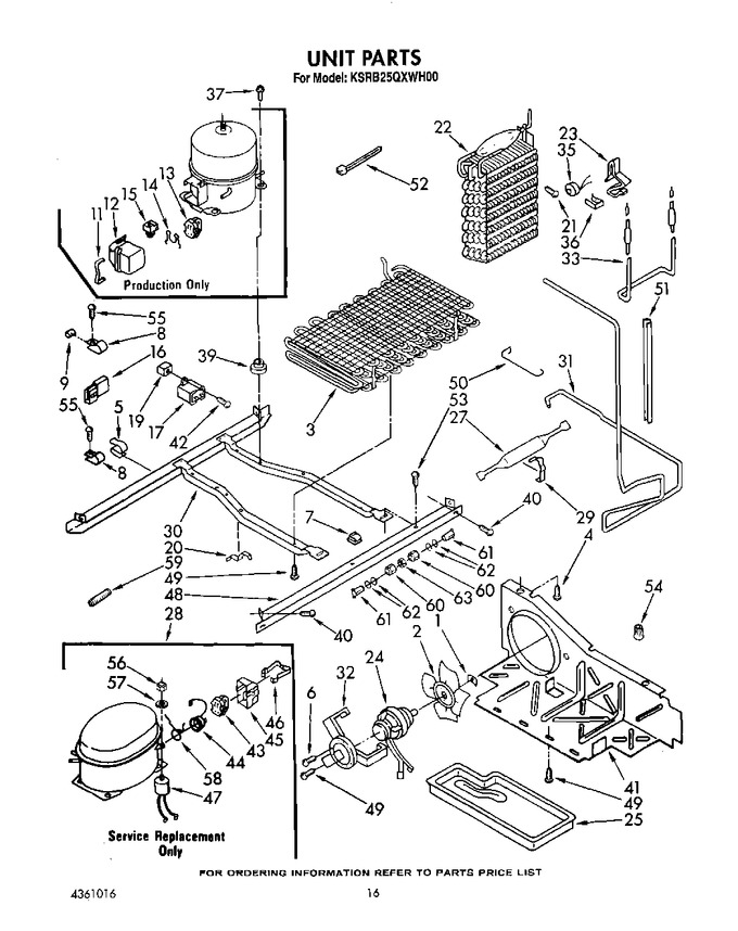 Diagram for KSRB25QXWH00