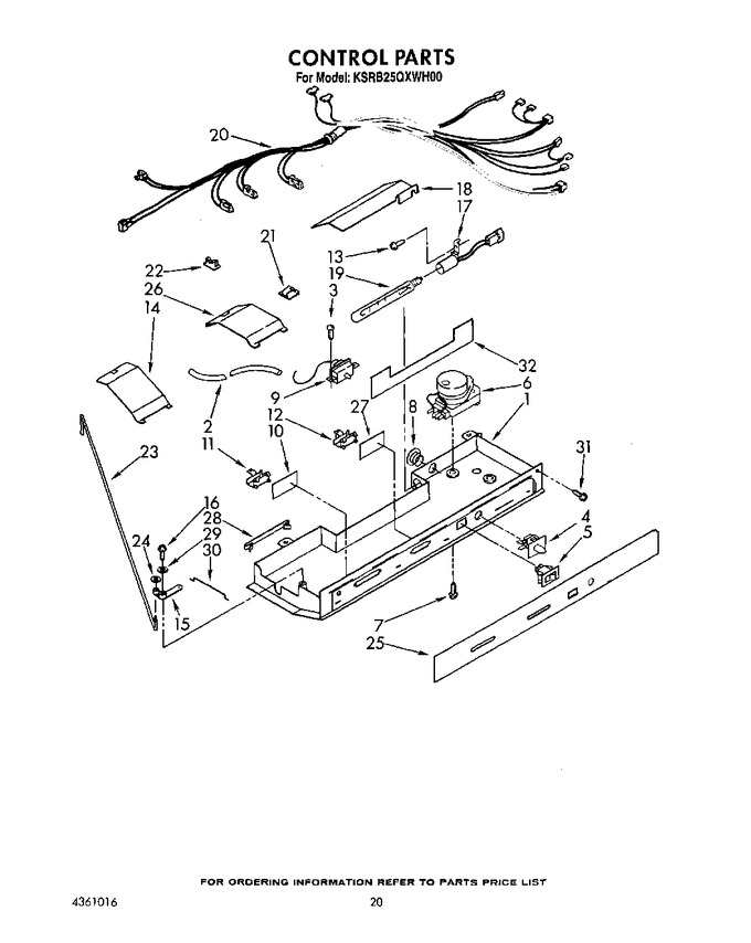 Diagram for KSRB25QXAL00