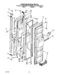 Diagram for 09 - Freezer Door