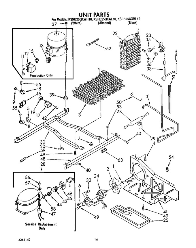 Diagram for KSRB25QXAL10