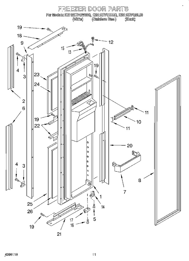 Diagram for KSRB27FGSS00